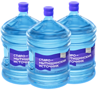 Вода питьевая Источник Старо-Мытищинский Премиум, Набор из 3 бутылей 19 л