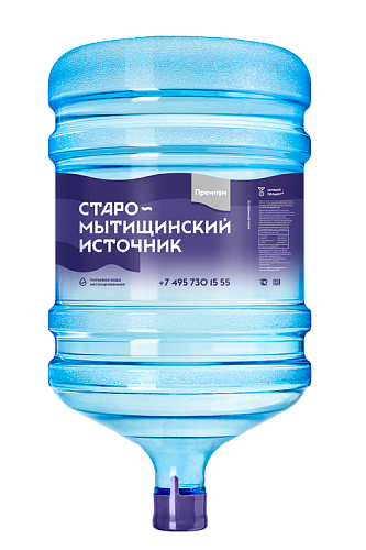 Вода питьевая Источник Старо-Мытищинский Премиум, 19 л